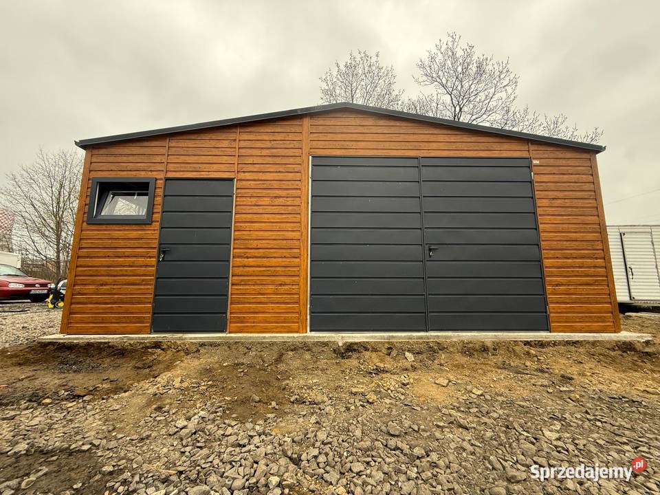 Garaż Blaszany 8x7 wyższy 250 hala wiata 56m2 sprzedam
