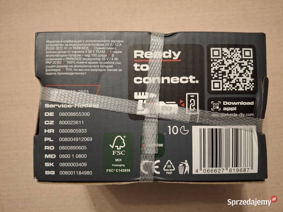 Akumulator PARKSIDE PERFORMANCE Smart X20V Team Zgierz