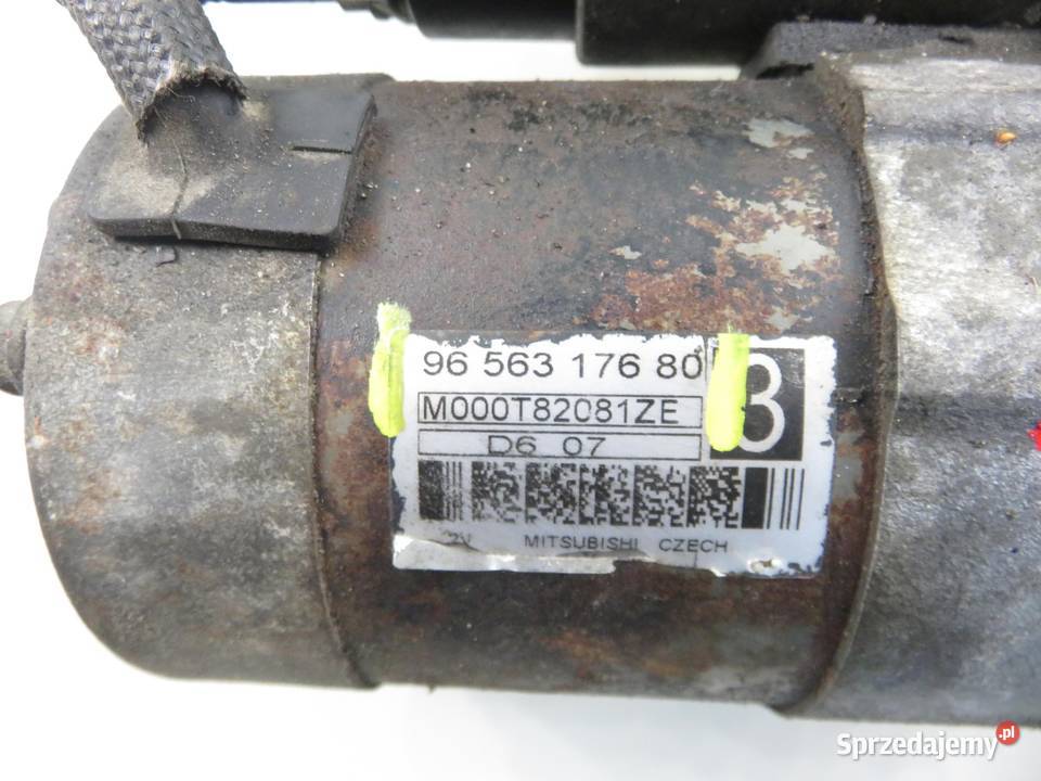 ROZRUSZNIK PEUGEOT 307 CC 20 16V M000T82081ZE osobowe