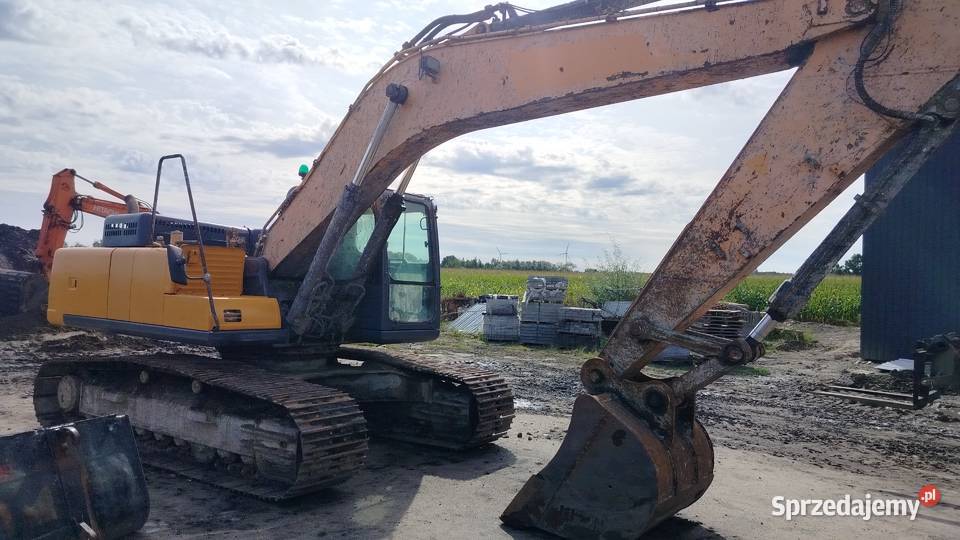 Sany sy215 uszkodzony 25 MTH okazja kobelko JCB Włocławek