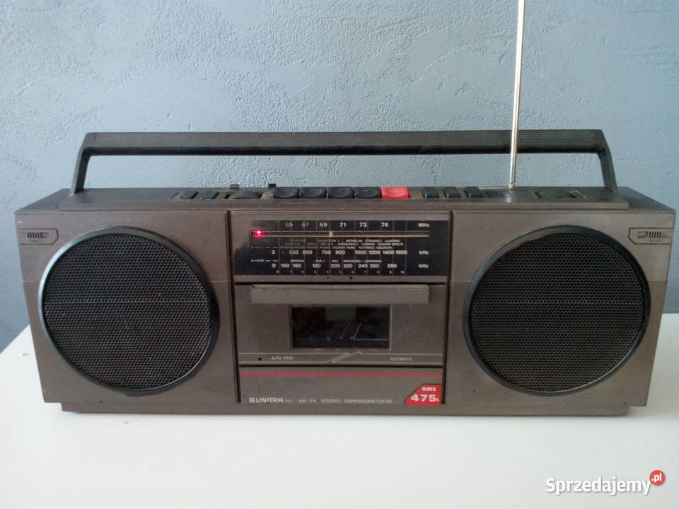 Radiomagnetofon Unitra RMS475A dolnośląskie Kąty Wrocławskie