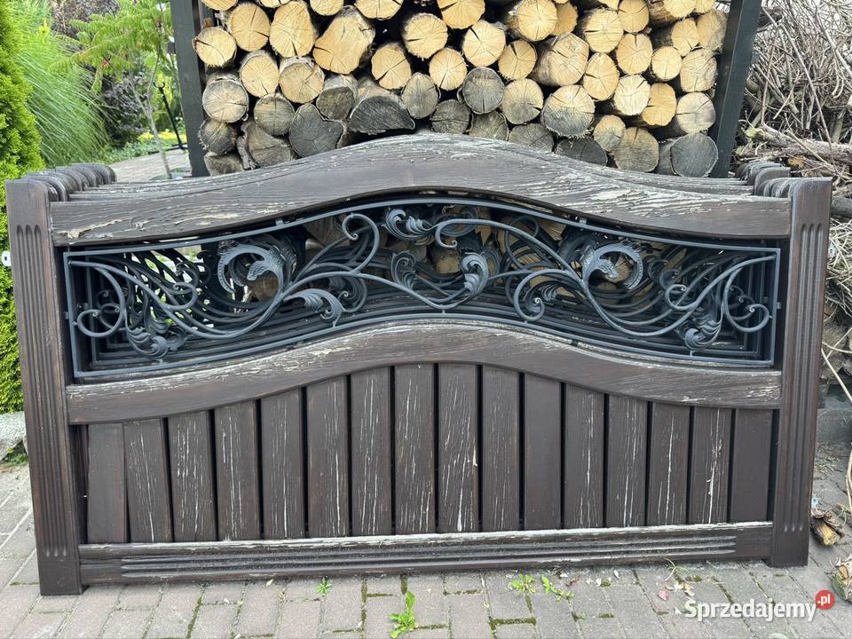 Ogrodzenie drewniane przęsła brama furtki Krasnystaw