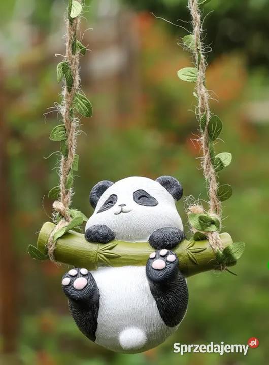 Figurka panda i torebka plecak panda Koszalin