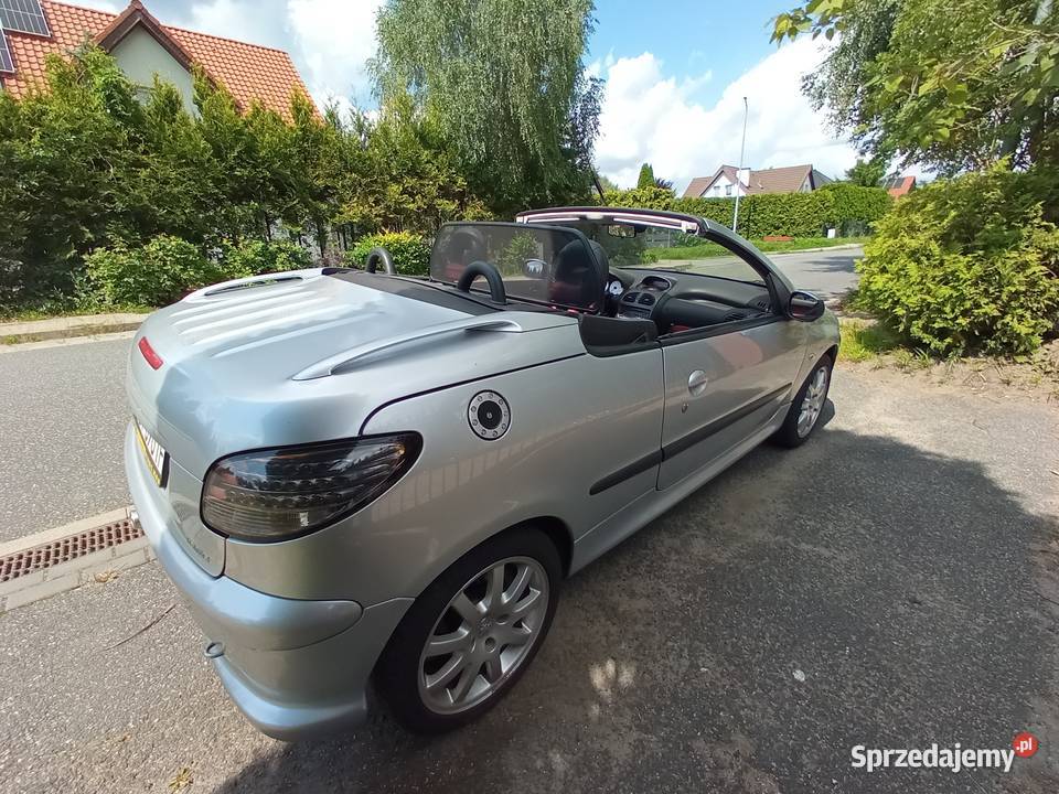 Peugeot 206 CC S16 najlepsza wersja PIĘKNY MAŁY Bydgoszcz