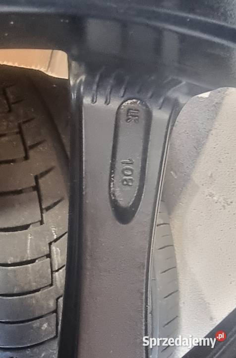 Sprzedam alufelgi 18 cal 5x108 opony letnie Trzebiatów