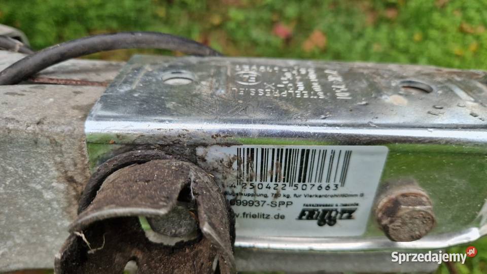 Przyczepka przyczepa samochodowa plandeka 750 Siedlisko