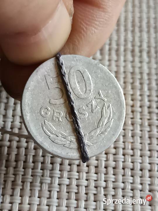 Sprzedam monetę 50 groszy 1949 lekka skrętka ttt Chełm sprzedam