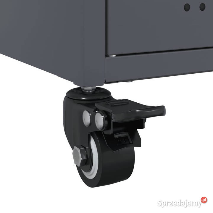 Szafka RTV antracytowa 1005x39x435 stal WM846694 Warszawa