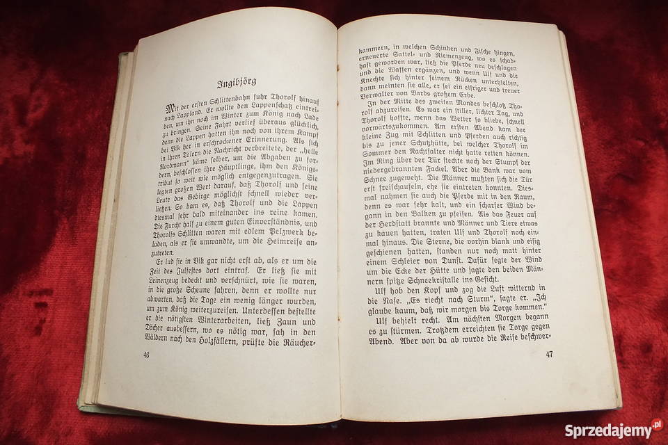 Stara powieść Der rampf um lorge z 1939 roku Antykwariat Żary