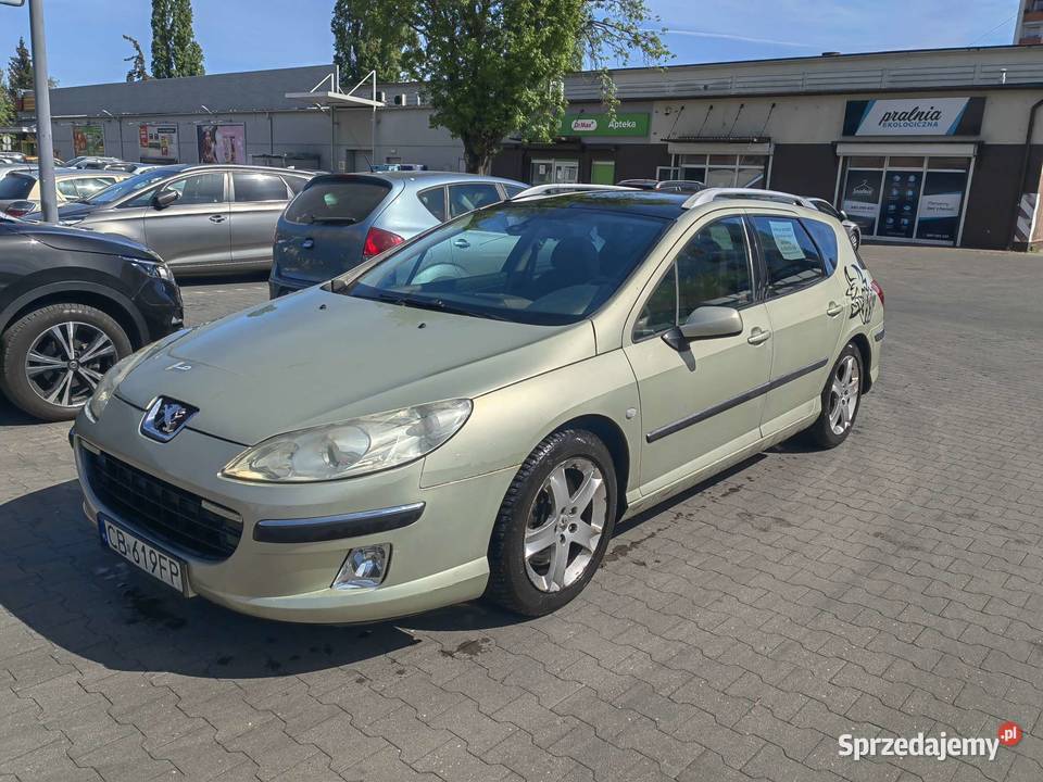 Peugeot 407 SW 30 V6 LPG Automat Panoramiczny 211KM 407 Toruń