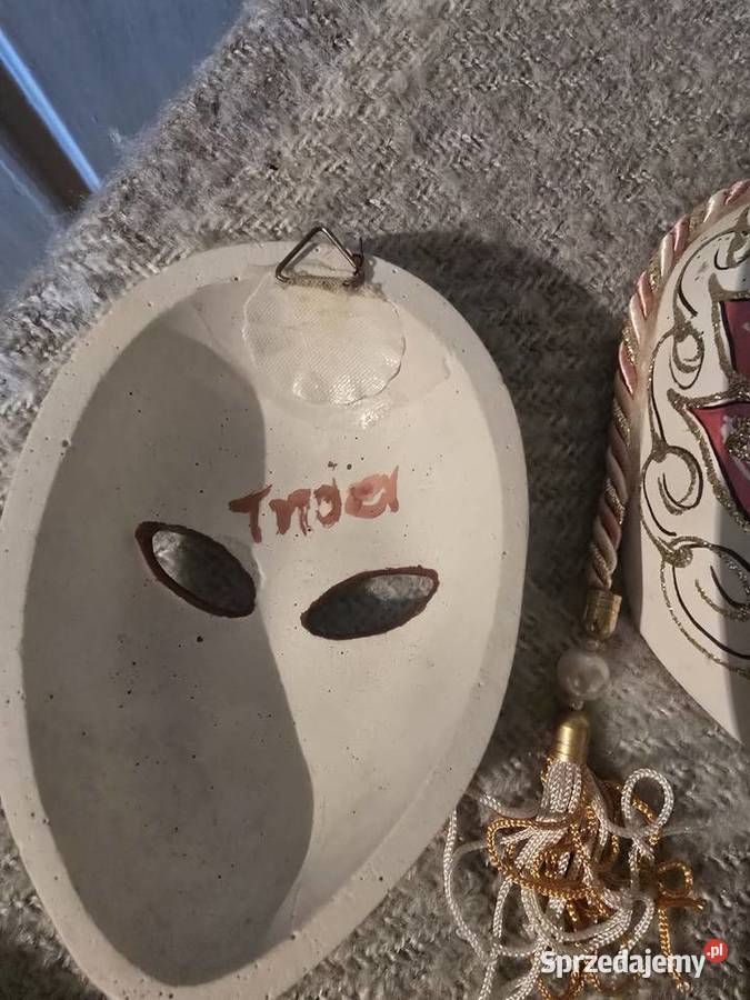 Ceramiczne Maski Weneckie TROIA Oryginalne