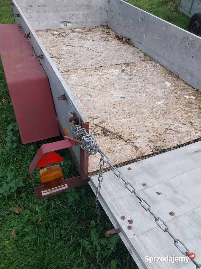 Przyczepka tandem 135x235 nieuszkodzony Nowy Sącz