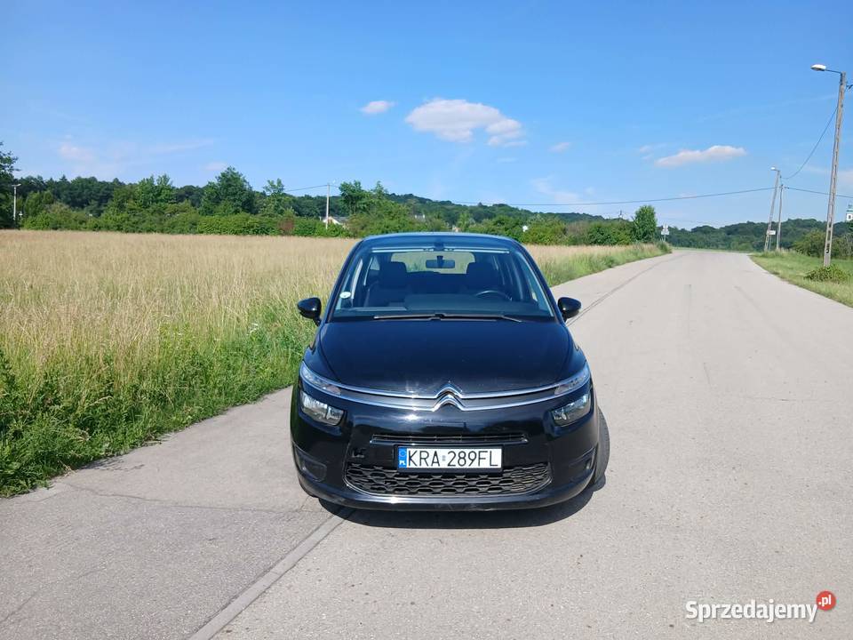 Citroen C4 Grand Picasso II 16 BlueHdi 99 2015r małopolskie Kraków