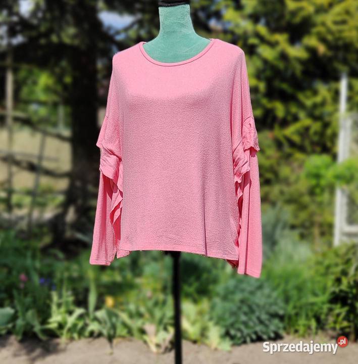 Różowa bluzka HM L 40 XL 42 XXL 44 oversize Bluzki i koszule Szczecin