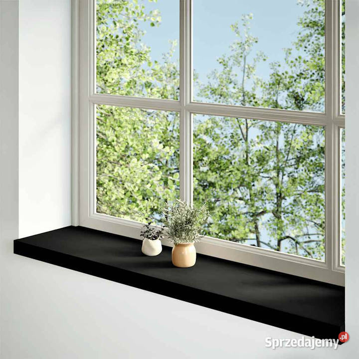 Parapety 2 ciemnobrązowy 110x25x2 lite drewno Warszawa sprzedam