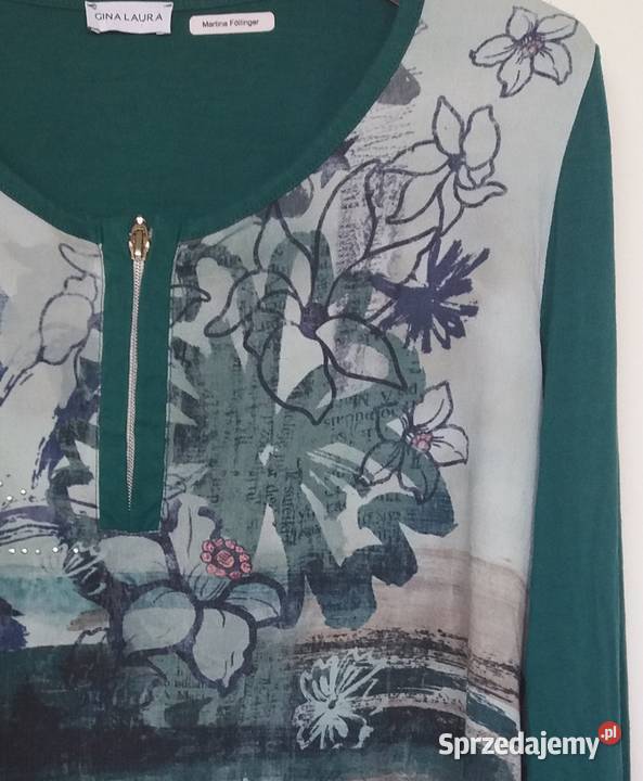 L4446 Długa bluzka tunika Bluzki i koszule Gliwice