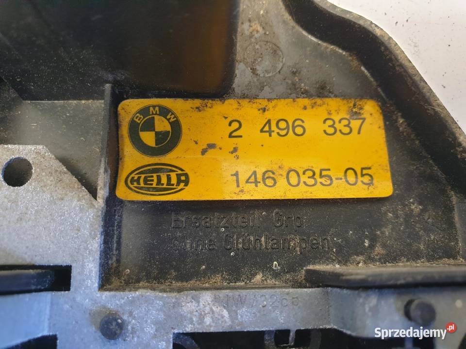 BMW E39 sedan WKŁAD TYLNEJ LAMPY Lewy tył Chełm