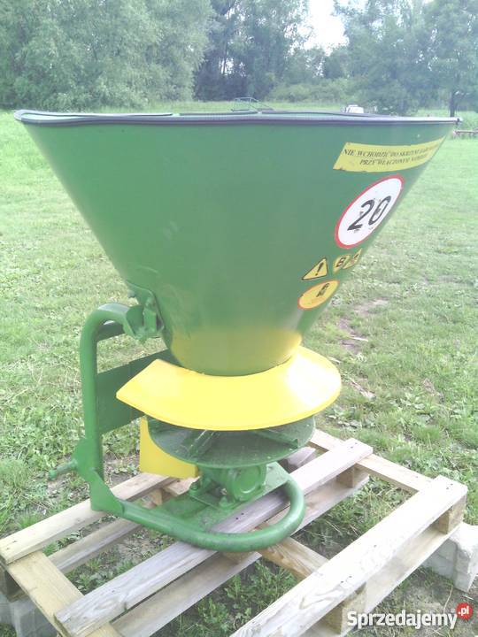 Rozsiewacz Nawozu Agromet Brzeg N012 stan lejek lubelskie Mełgiew