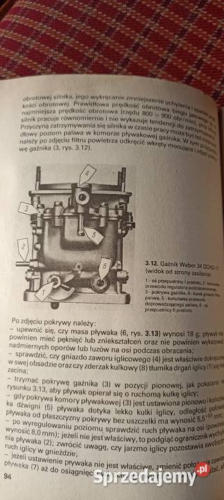 Fiat 125p książka serwisowa Byczyna