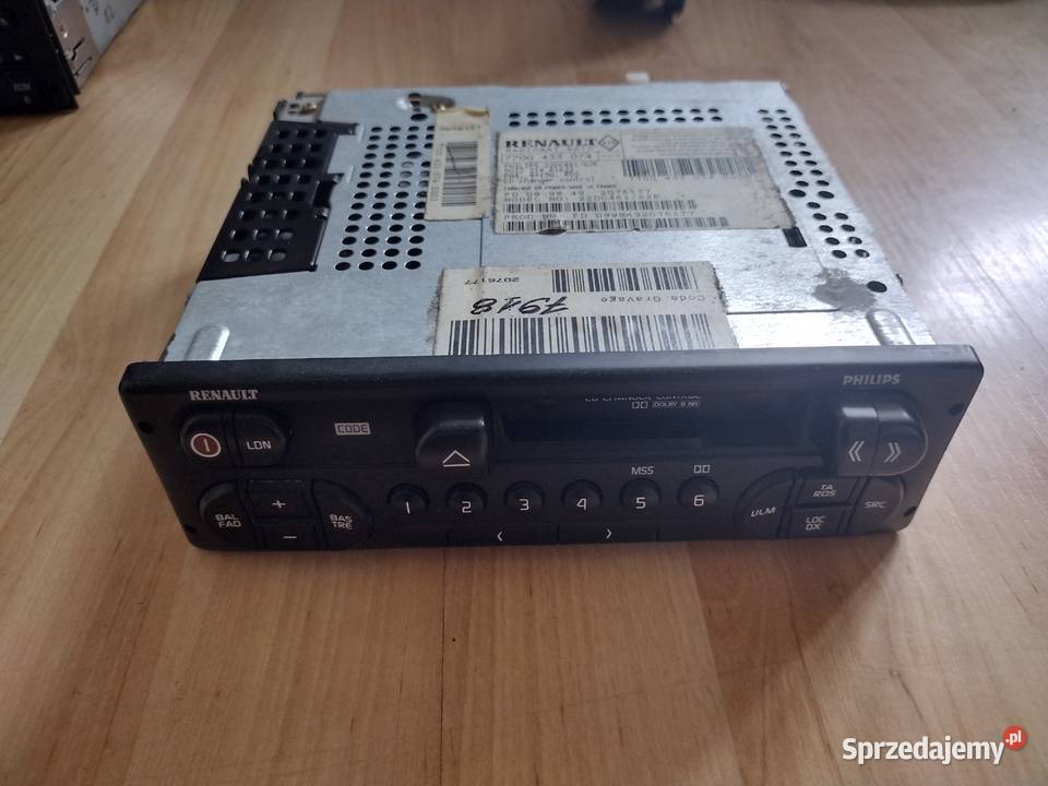 Oryginalne radio renault Philips Bydgoszcz