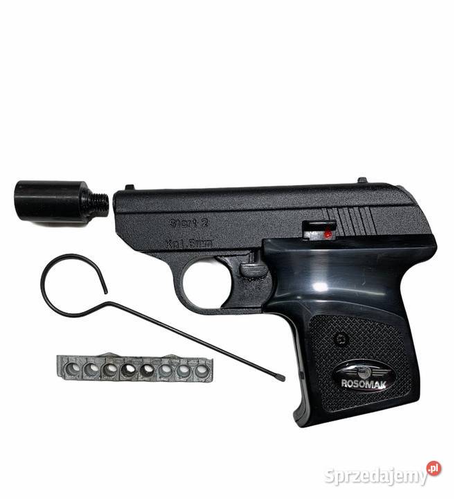 PISTOLET HUKOWY 6MM START 2 ALARMOWY ZESTAW NA wielkopolskie