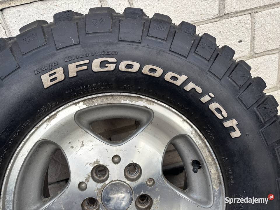 Opony plus felgi aluminiowe BFGoodrich do dużych Pustelnik