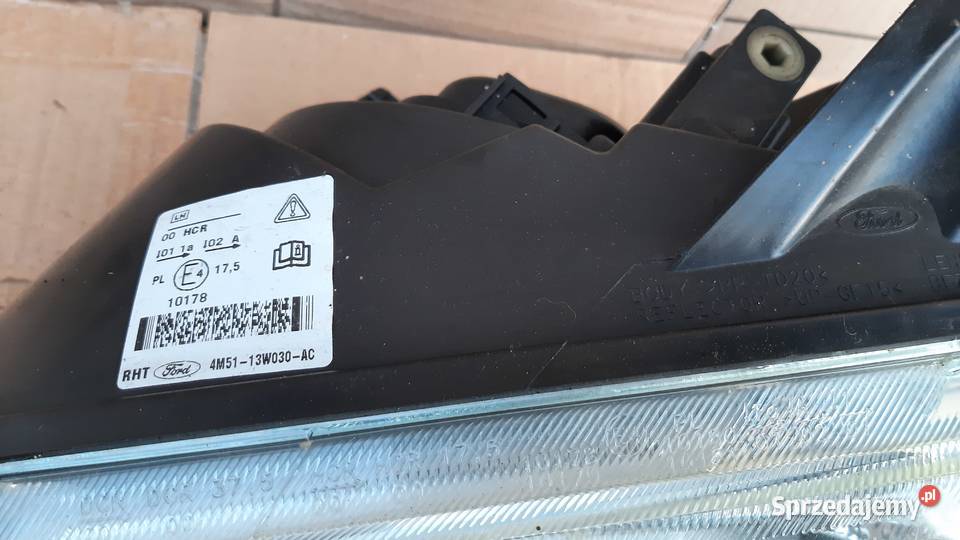 lampy lampa prawa lewa ford fokus mk2 oryginał Dębno