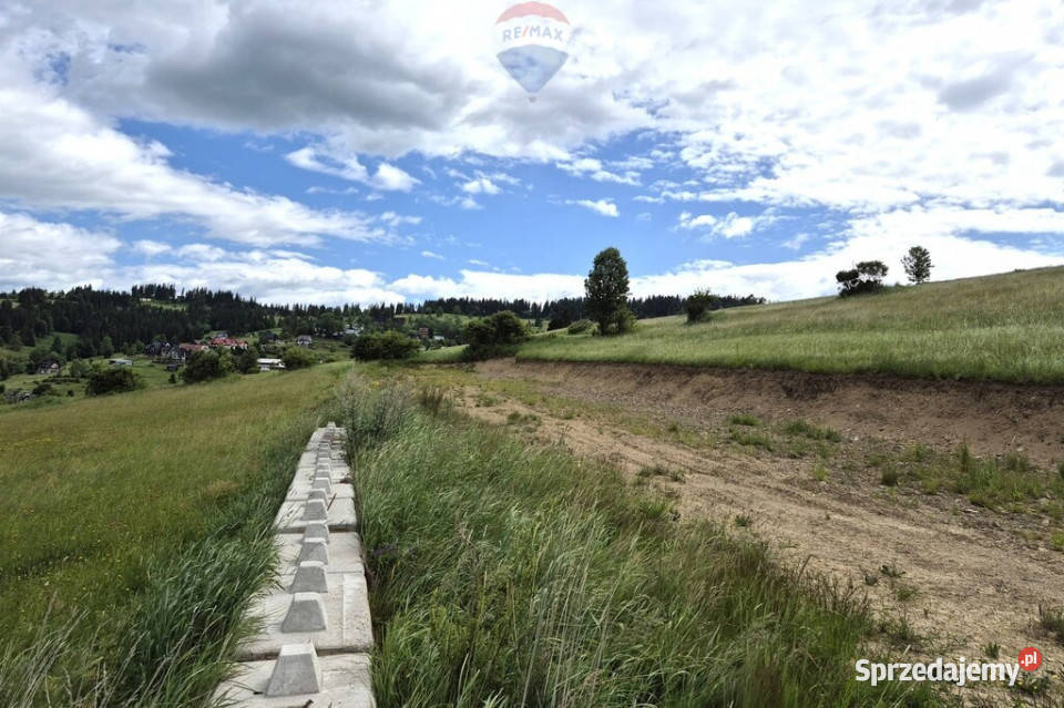 Działka w Rzepiskach z widokiem na Tatry 15m Rzepiska