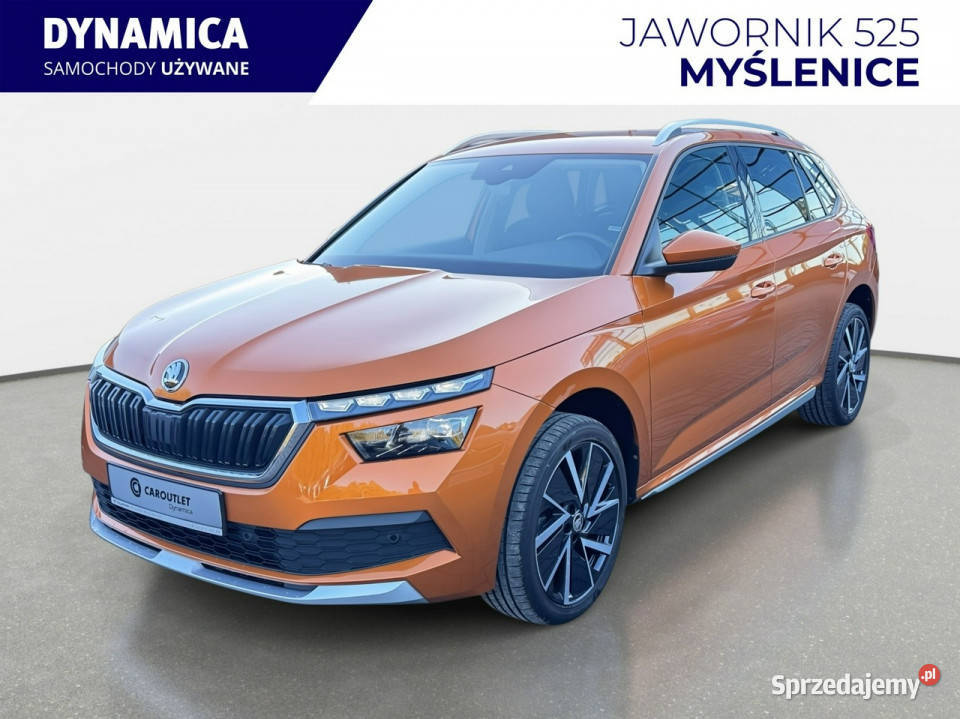 koda Kamiq VAT 23 Style 10TSI 110 DSG 2023 r przyciemniane szyby Myślenice sprzedam