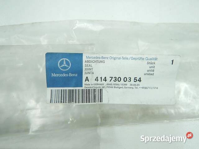 USZCZELKA DRZWI TYŁ MERCEDES VANEO 414 ORGINAŁ sprzedam