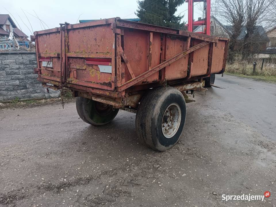 Przyczepa skorupowa wywrotka świętokrzyskie Busko-Zdrój