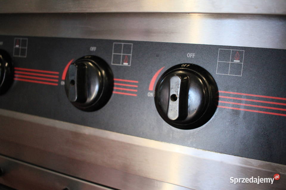 Profesjonalna kuchnia gazowa 4palnikowa 152 kW śląskie