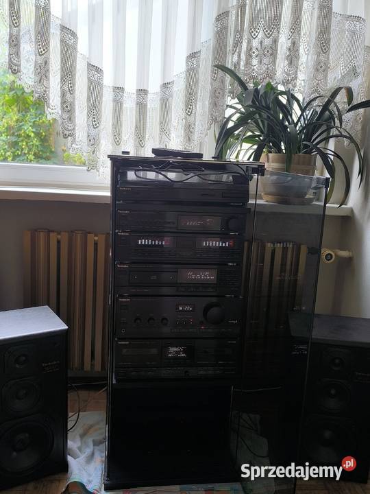 Technics System wieża MIDI szafka głośniki EQ śląskie sprzedam