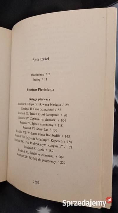 Władca pierścieni J R R Tolkien Proza i poezja wielkopolskie Poznań