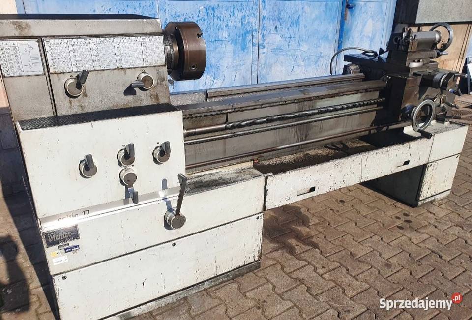 Tokarka do metalu Mauser frezarka wiertarka Produkcja Maków Podhalański
