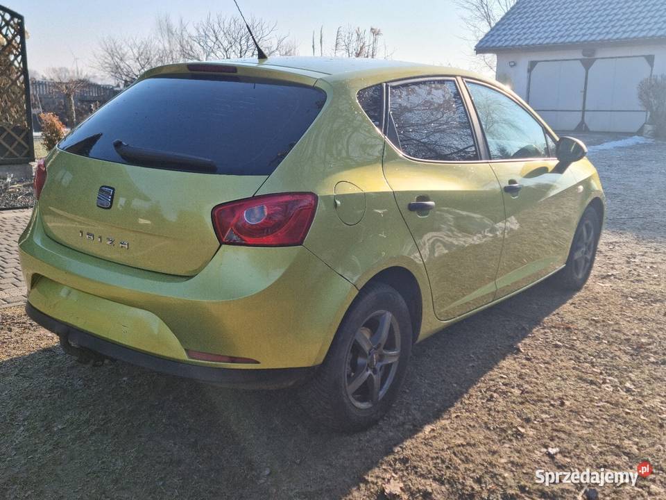 Seat ibiza 14 2008 r W pięknym kolorze klimatyzacja Dębno