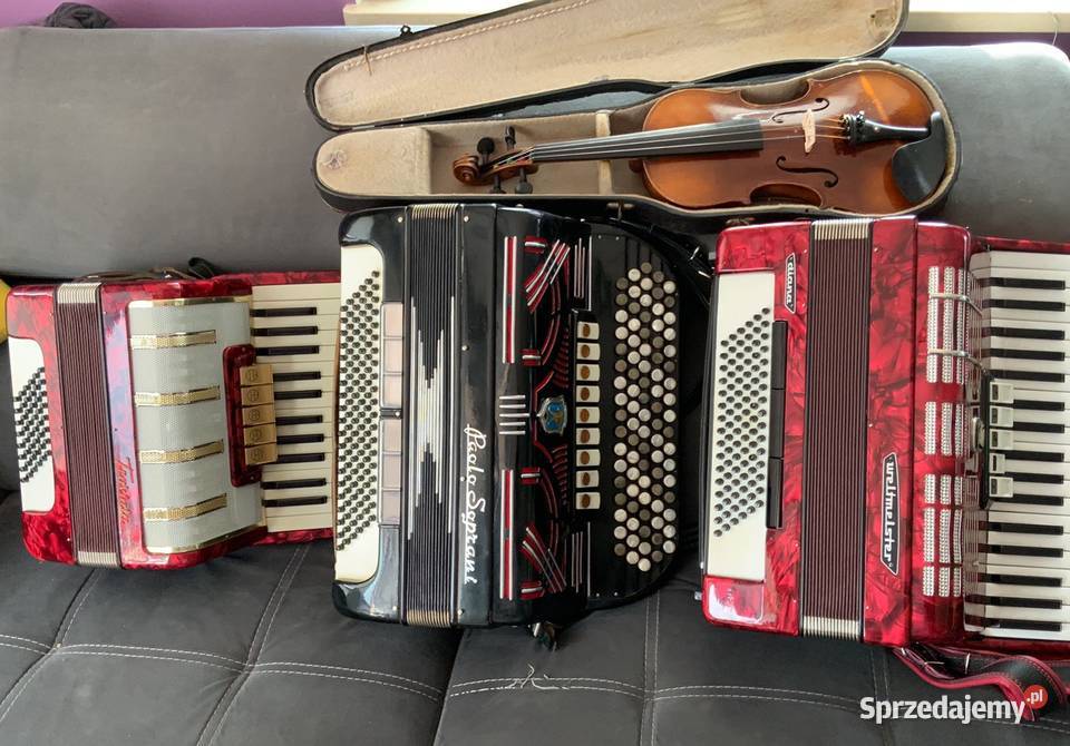 Akordeon guzikowy Paolo Soprani