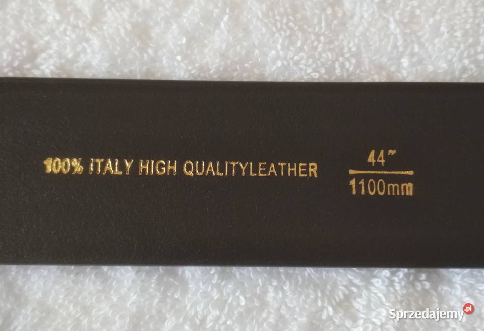 Męski pasek do spodni Giorgio Armani skóra Paski Przemyśl sprzedam