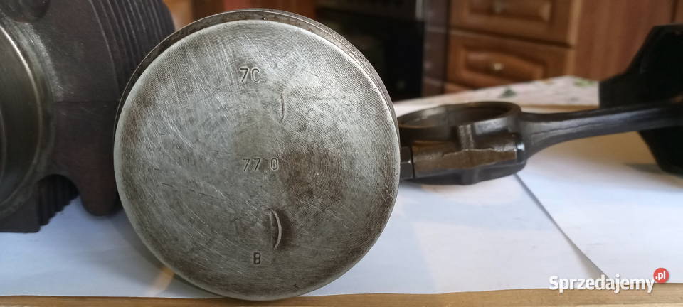 Fiat 126p cylinder tłok kompletny Białe Błota