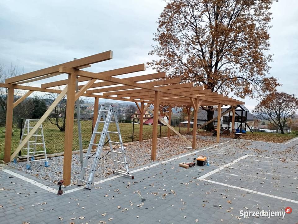 Wiaty tarasy zadaszenia altany Skawa