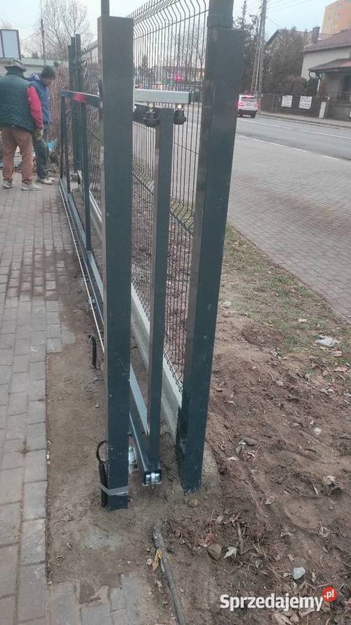 Brama przesuwna automat Warszawa