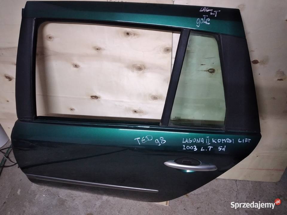 DRZWI RENAULT LAGUNA II TYLNE LEWE KOMBI METALIK Rok produkcji 2004 Mietków