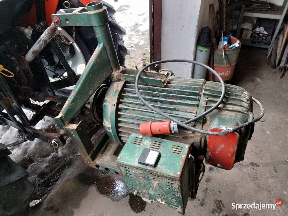 agregatgenerator prądu na WOM