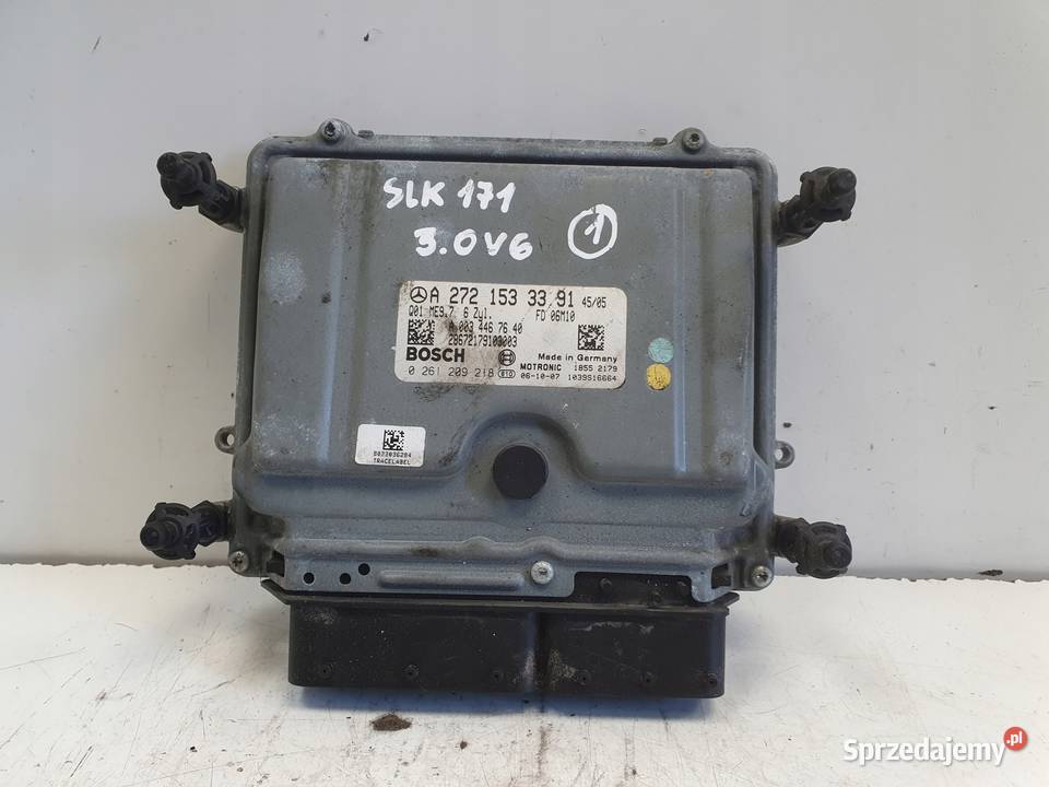 Mercedes SLK R171 30 V6 STEROWNIK SILNIKA osobowe Rudka sprzedam