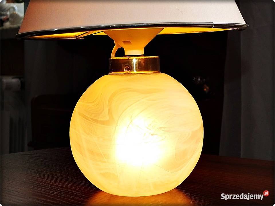 Lampka Nocna ala Murano dwa punkty świetlne góra Żary