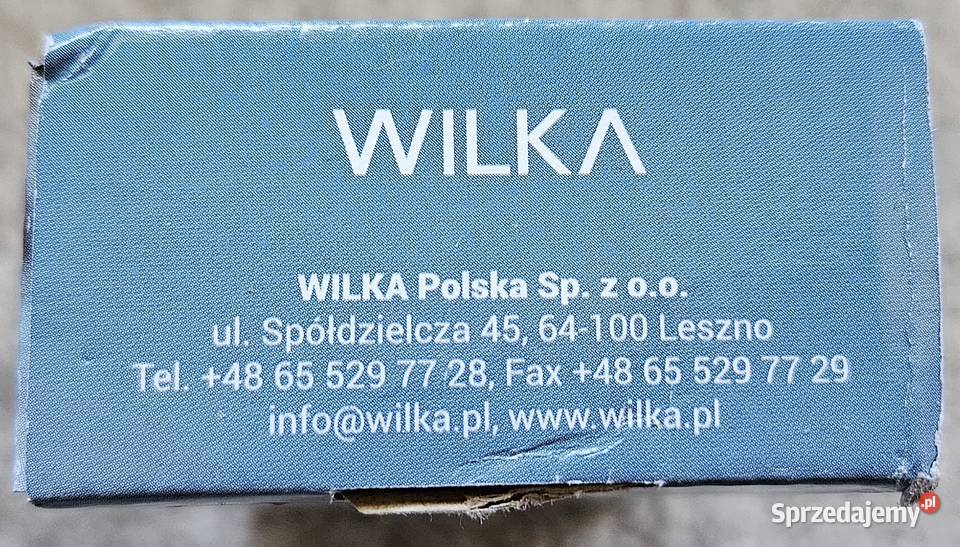 Zestaw dwóch wkładek WILKA 3040 3040G nikiel Lublin sprzedam