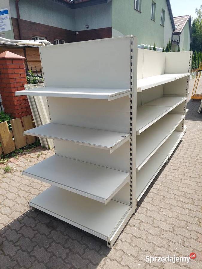 Gondola sklepowa z regałami szczytowymi 170 Białystok