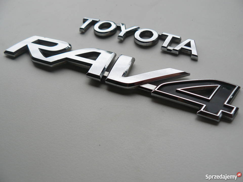 Napis Emblemat "RAV4 Toyota" Logo Znaczek // rezerwacja