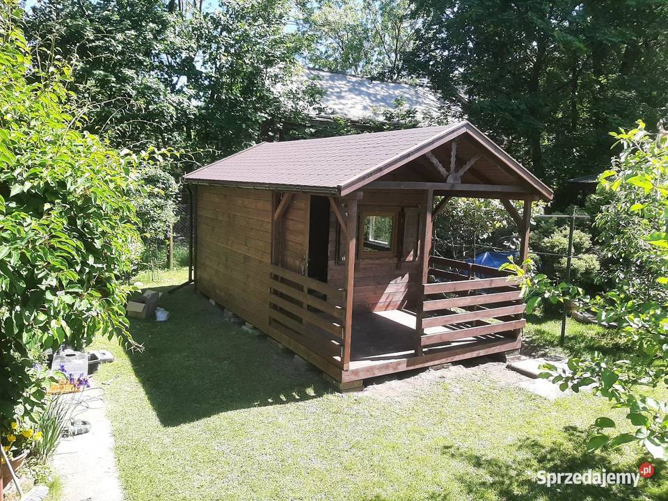 Domek ogrodowy z werandą Jordanów