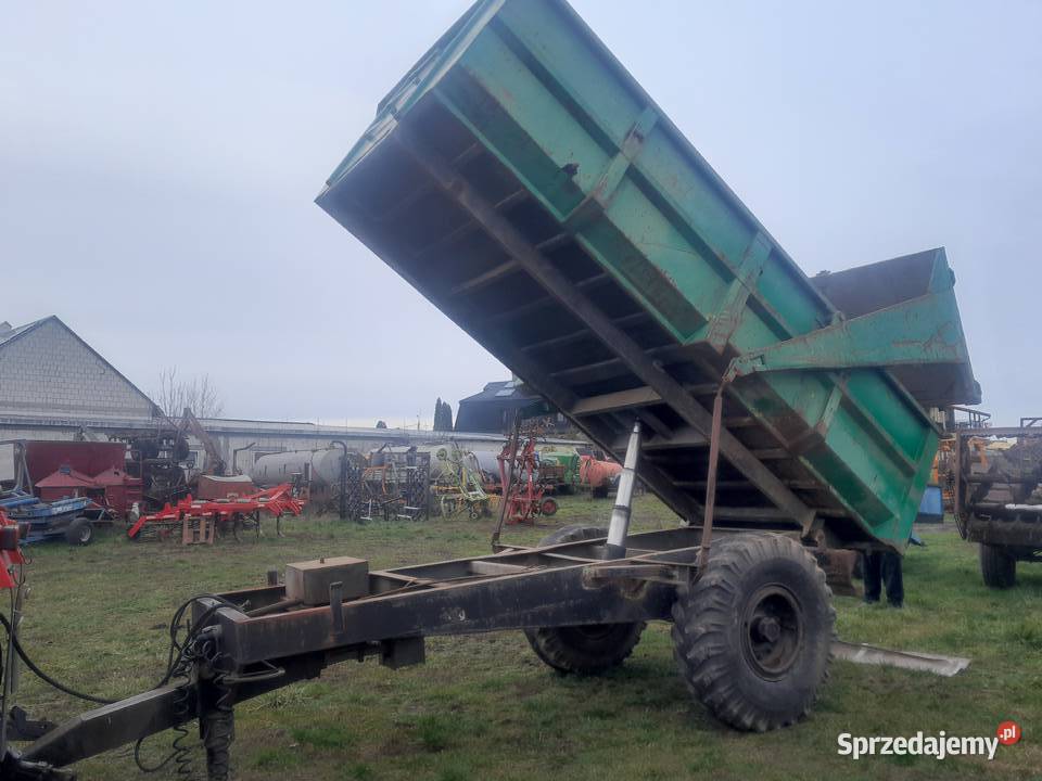 Przyczepa wywrotka skorupowa Ostrołęka sprzedam